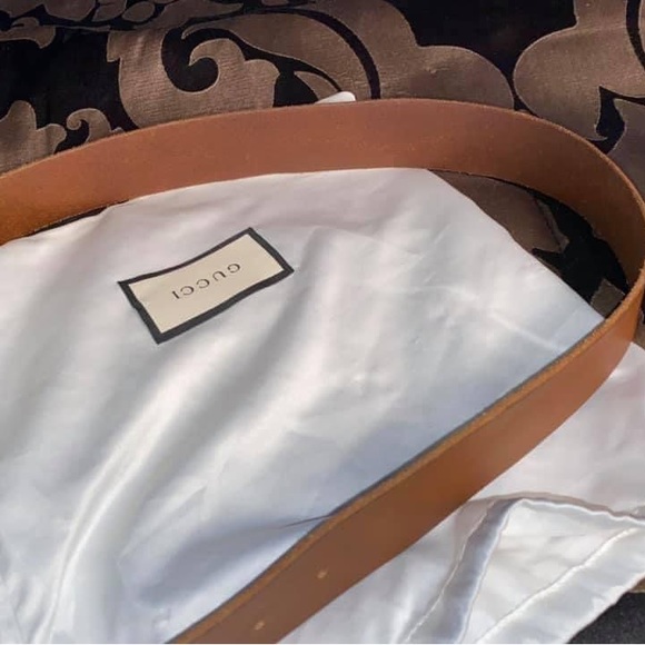 Gucci Foxhead leather belt - 95cm/38 inches - Picture 9 of 16